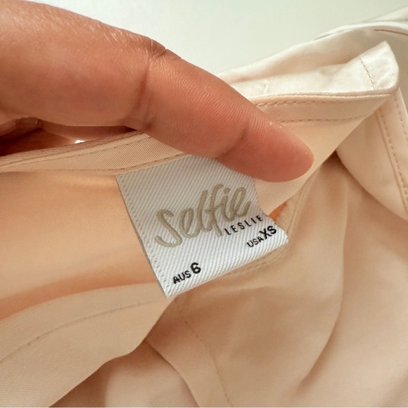 Selfie Leslie Thank Me Later Long Sleeve Open Back Dress - Picture 9 of 9